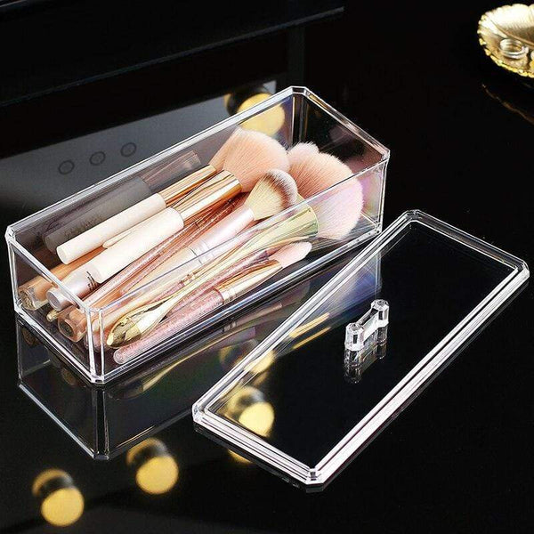 Organisateur Pour Cosmétiques - Boîte De Rangement Maquillage - Acrylique Transparent - 36,3x24x15,5 Cm - Mixte - 13