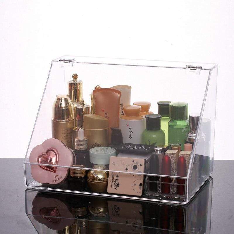 11€16 sur Organisateur de Maquillage,boîte de Rangement cosmétique avec  tiroir,33x20x14.5cm - Boîte de rangement - Achat & prix