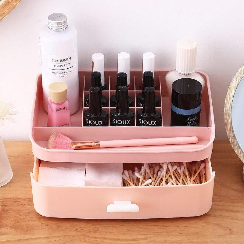 Organisateur de maquillage en plastique - Range Maquillage