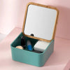 Rangement Make Up avec Miroir - Range Maquillage