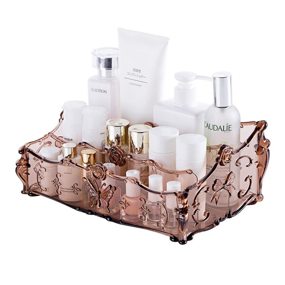 Organisateur Pour Cosmétiques - Boîte De Rangement Maquillage - Acrylique Transparent - 36,3x24x15,5 Cm - Mixte - 1
