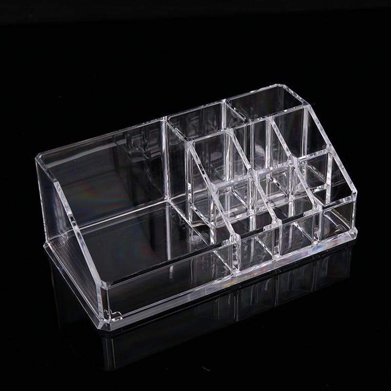 Pizsieat Lot De 2 Organisateurs Rouge à Lèvres Acrylique 32 Grilles - Rangement Maquillage Transparent