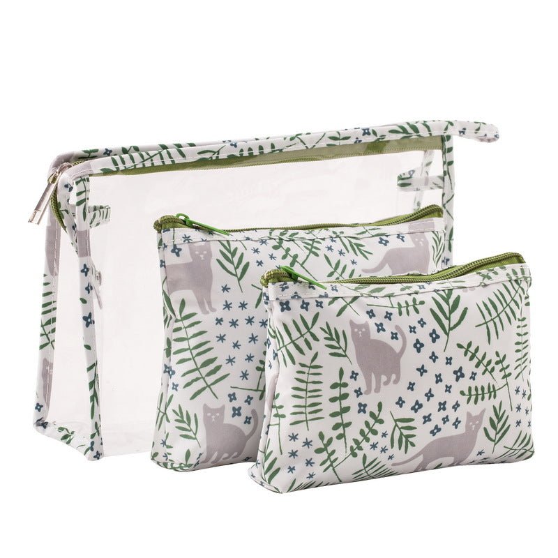 Trousse de maquillage à motif 3 pièces - Range Maquillage