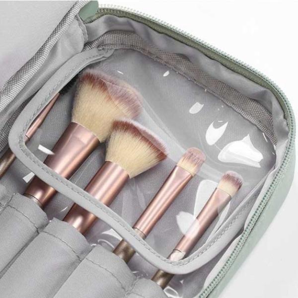 Sac à Dos Maquillage Relavel Extra Large – Trousse Pro Avec Roulettes, Organisateur Pinceaux & Cosmétiques Voyage