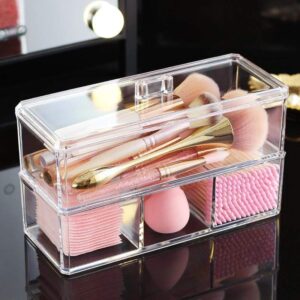 Boite de maquillage transparente