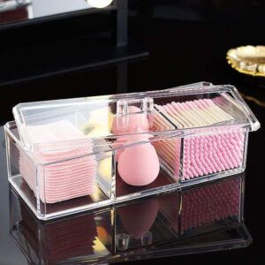 Boite de maquillage transparente
