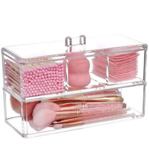 Boite de maquillage transparente