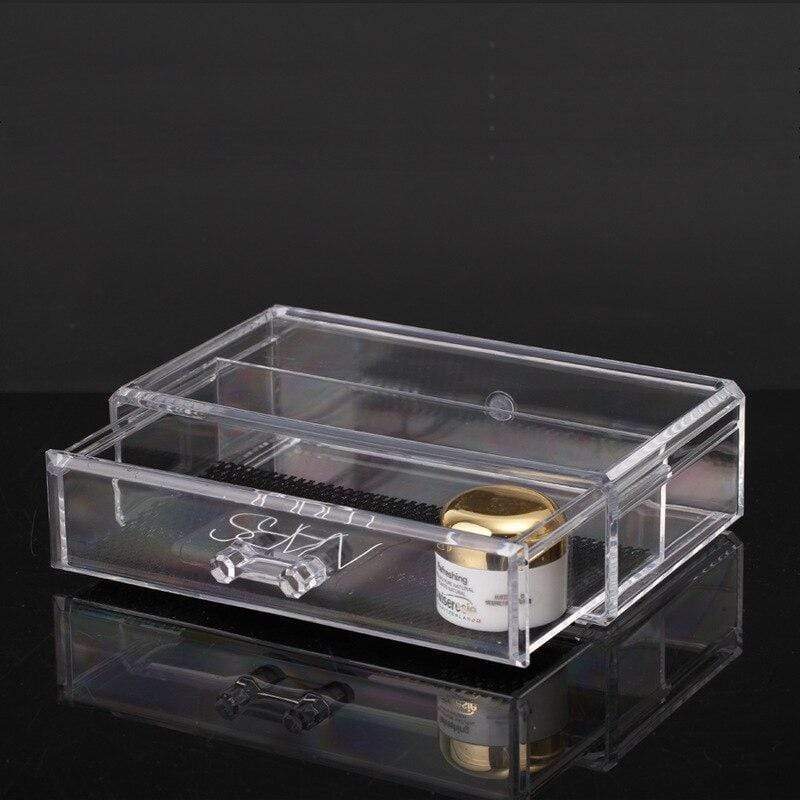 Boite Rangement Maquillage Transparent