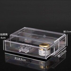 Boite Rangement Maquillage Transparent