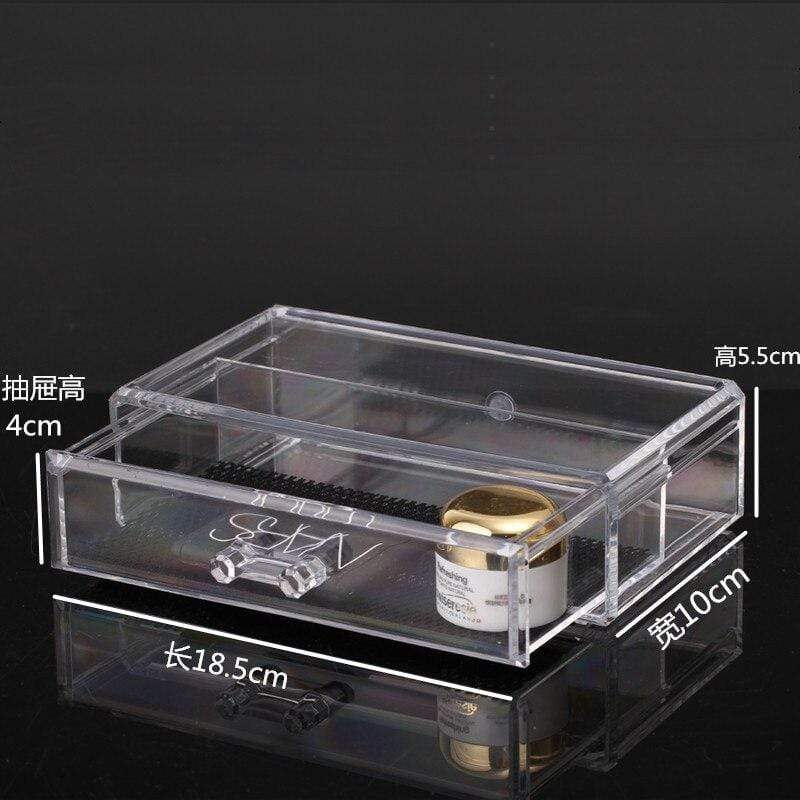 Boite Rangement Maquillage Transparent