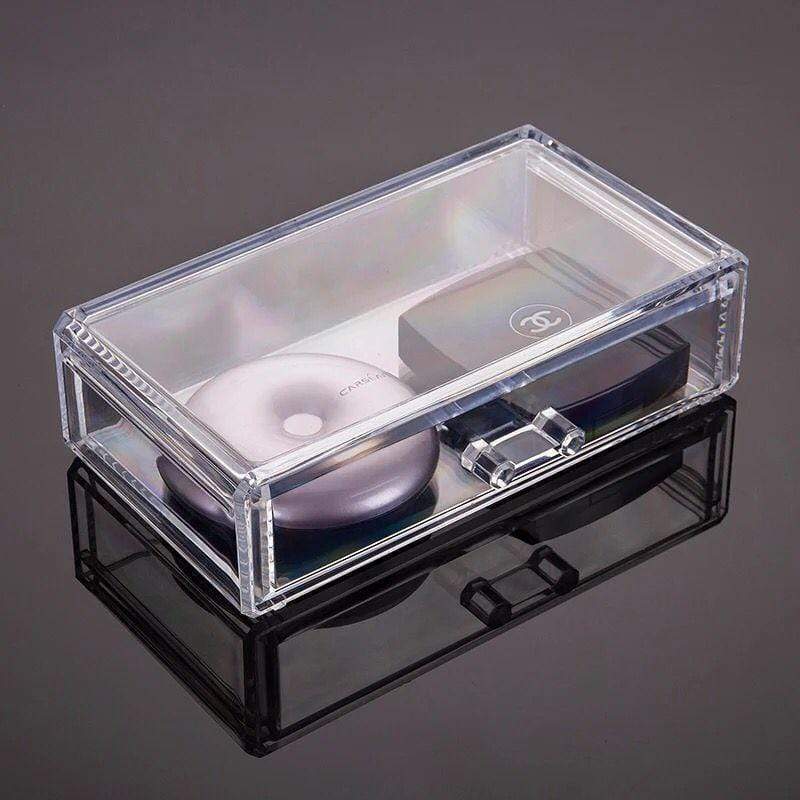 Boite Rangement Maquillage Transparent