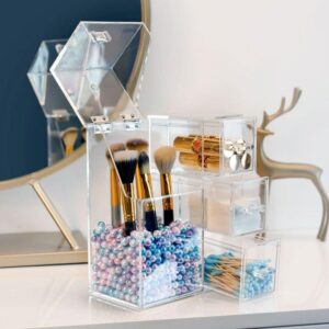 Boite Rangement Pinceau Maquillage