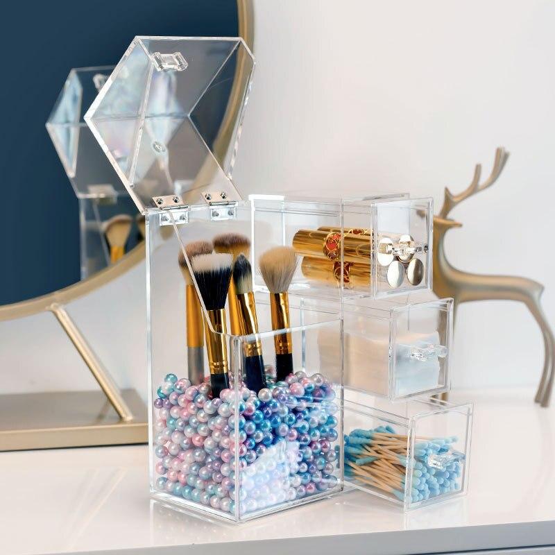 Boite Rangement Pinceau Maquillage