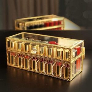 Boite rangement rouge a levre
