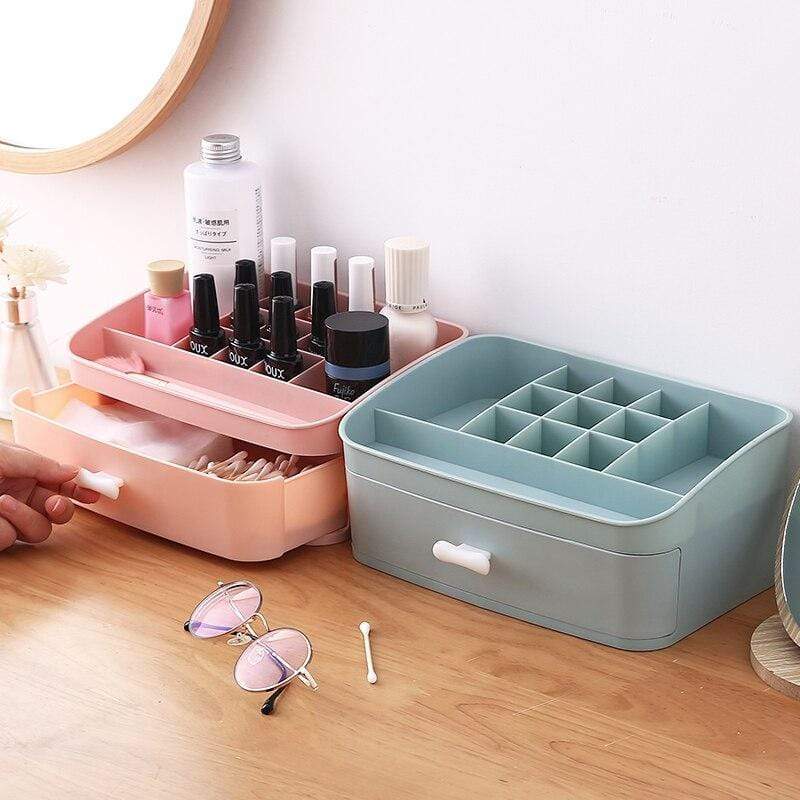 Organisateur de maquillage en plastique - Range Maquillage