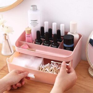 Organisateur de maquillage en plastique - Range Maquillage