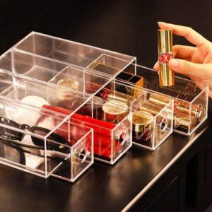 Organisateur Maquillage avec Tiroir - Range Maquillage