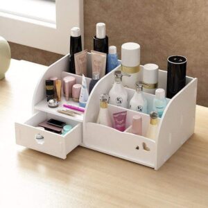 Organisateur Maquillage en bois - Range Maquillage