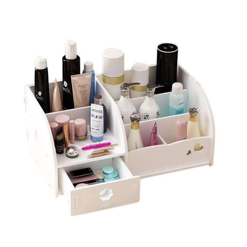 Organisateur Maquillage en bois - Range Maquillage