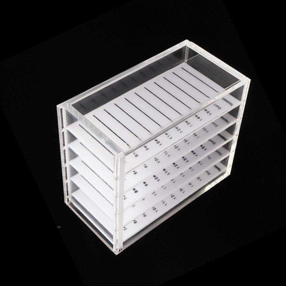 Rangement Faux-Cils Transparent