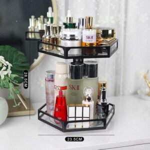 Rangement Maquillage Rotatif 360° - Range Maquillage