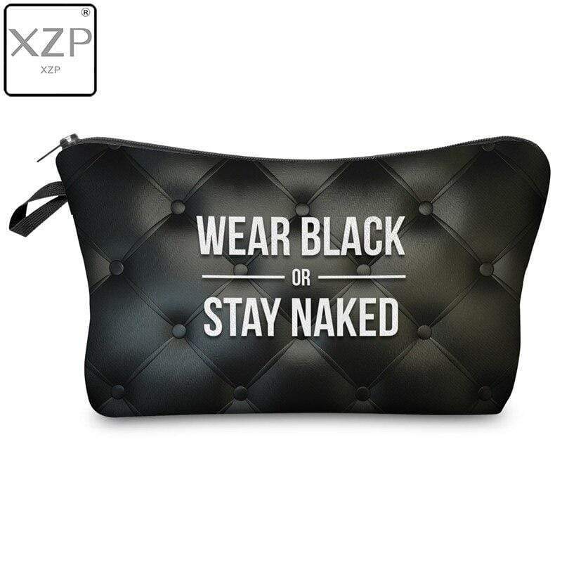 Trousse de Maquillage Noir - Range Maquillage