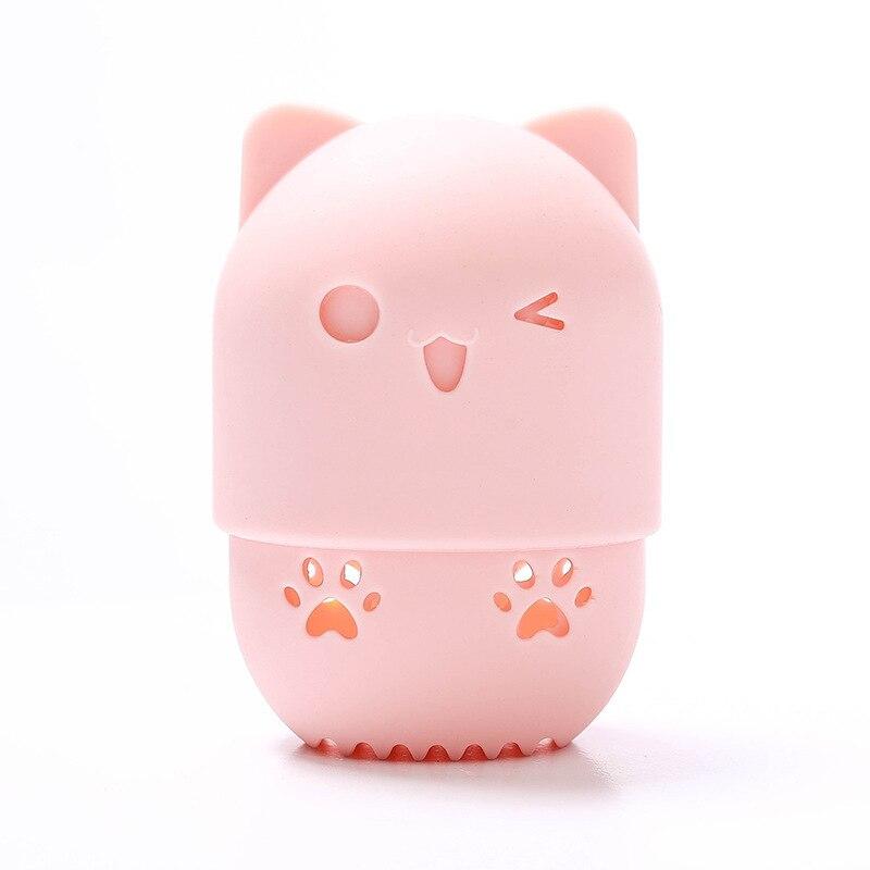 Rangement Eponge Chat - Range Maquillage