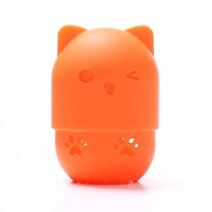 Rangement Eponge Chat - Range Maquillage