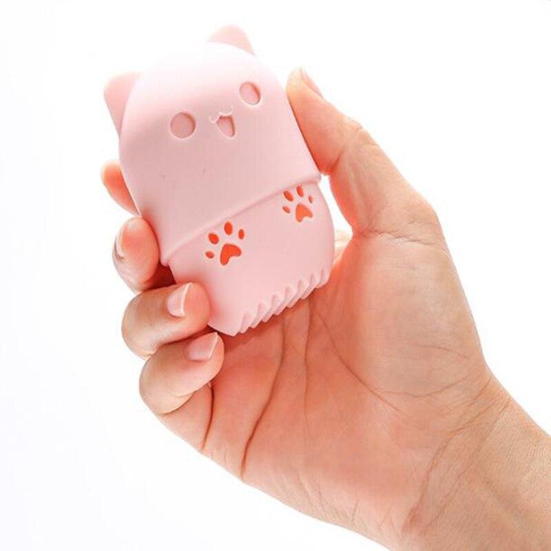 Rangement Eponge Chat - Range Maquillage