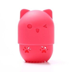 Rangement Eponge Chat - Range Maquillage