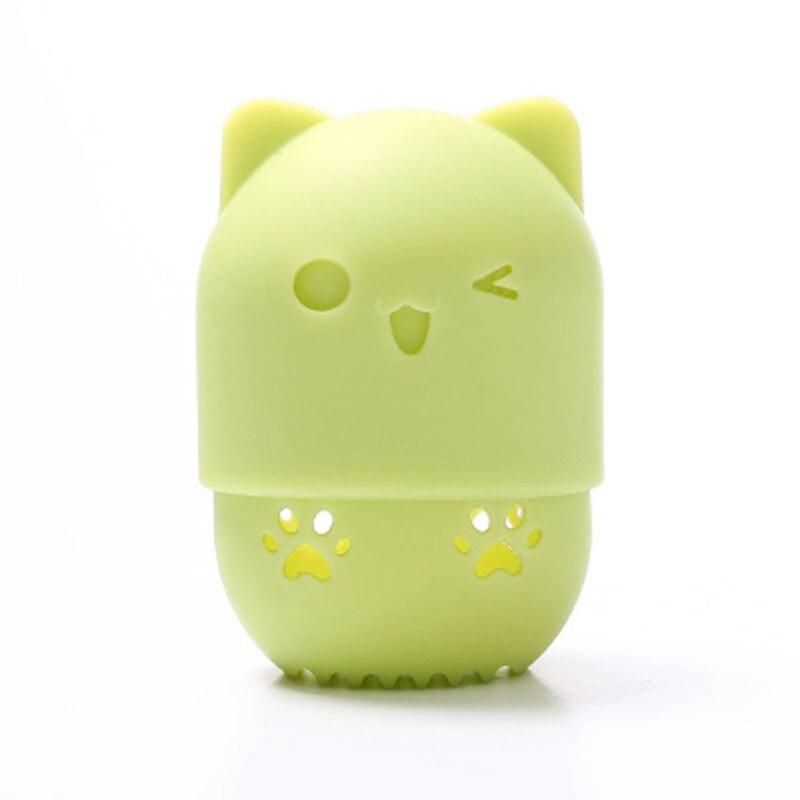 Rangement Eponge Chat - Range Maquillage