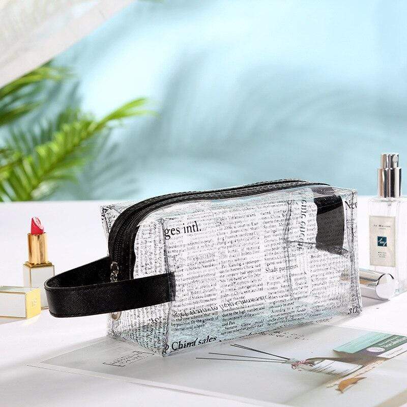 Pochette Maquillage Transparent - Range Maquillage
