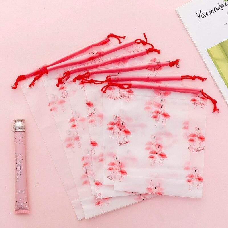 Sac Plastique Maquillage Transparent - Range Maquillage