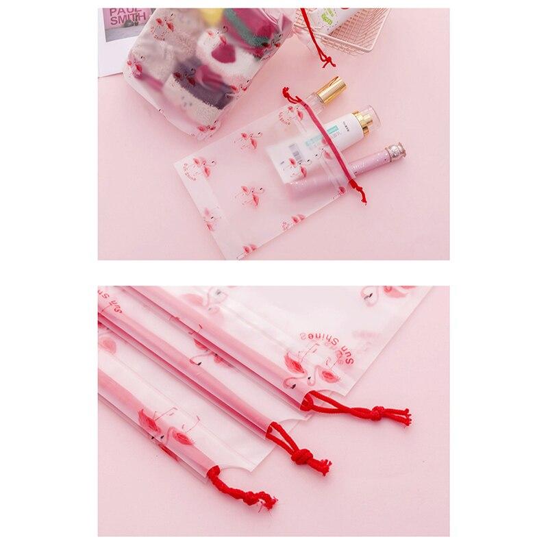 Sac Plastique Maquillage Transparent - Range Maquillage