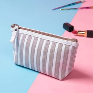 trousse a Maquillage a Rayure - Range Maquillage