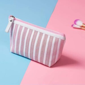trousse a Maquillage a Rayure - Range Maquillage