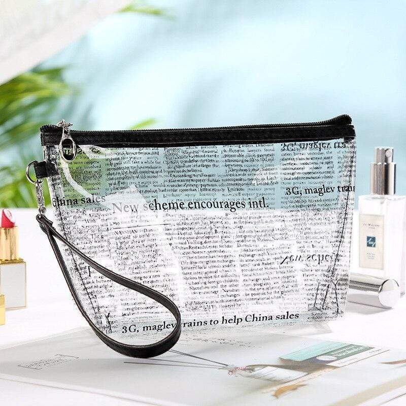 Trousse à Maquillage Transparente - Range Maquillage