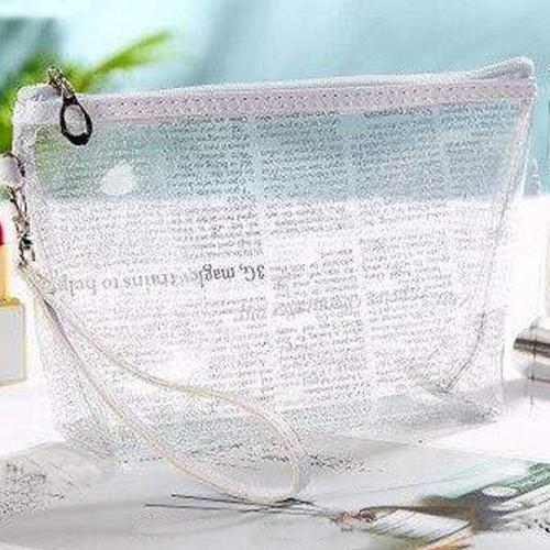 Trousse à Maquillage Transparente - Range Maquillage