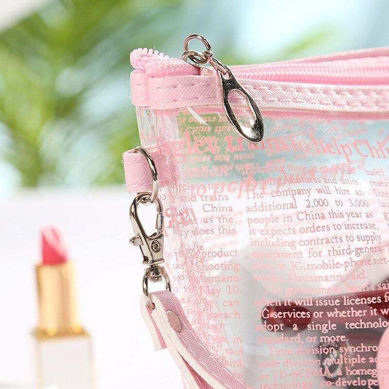 Trousse à Maquillage Transparente - Range Maquillage