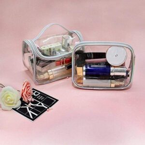 Trousse Cosmetique Transparente - Range Maquillage
