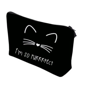 Trousse de Maquillage Chat - Range Maquillage