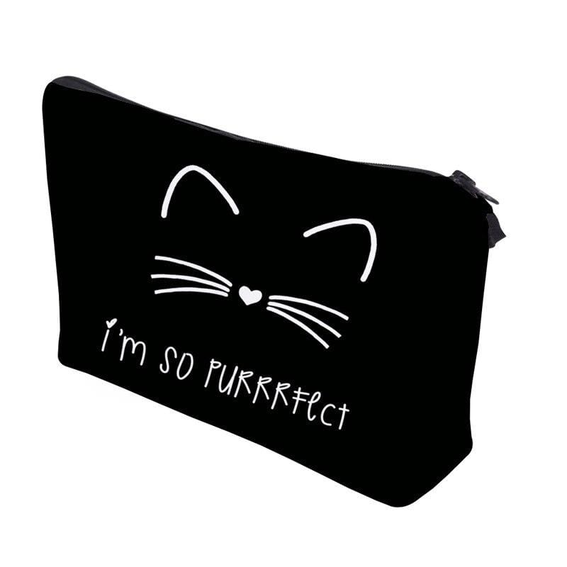 Trousse de Maquillage Chat - Range Maquillage
