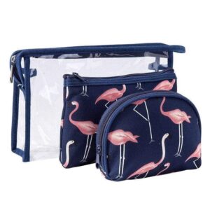 Trousse de Maquillage Flamant Rose - Range Maquillage