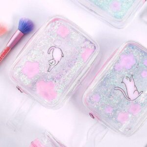 Trousse de Toilette Plastique Transparent Fille - Range Maquillage