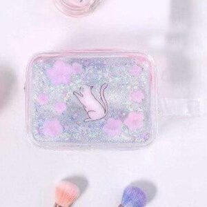Trousse de Toilette Plastique Transparent Fille - Range Maquillage