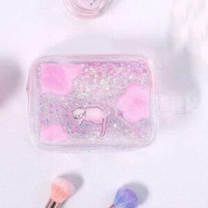 Trousse de Toilette Plastique Transparent Fille - Range Maquillage