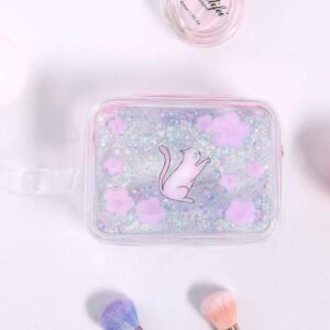 Trousse de Toilette Plastique Transparent Fille - Range Maquillage