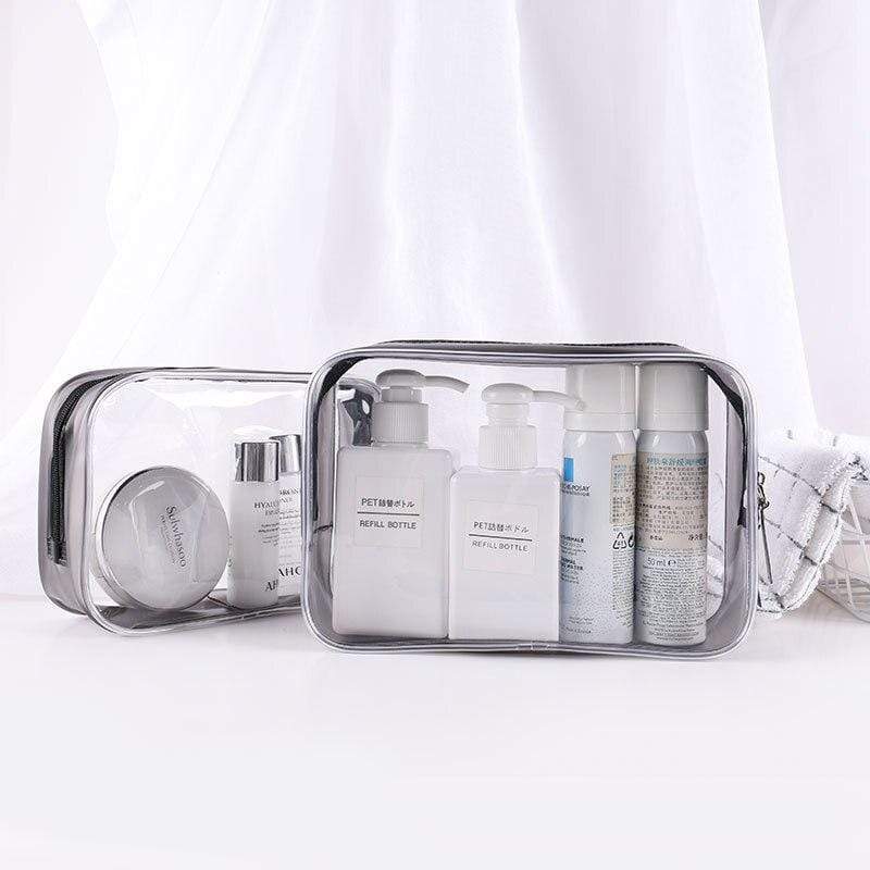 Trousse de Toilette Transparente - Range Maquillage