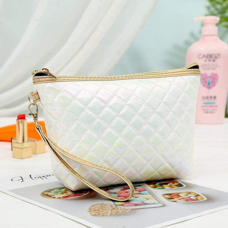 Trousse Maquillage Blanche - Range Maquillage