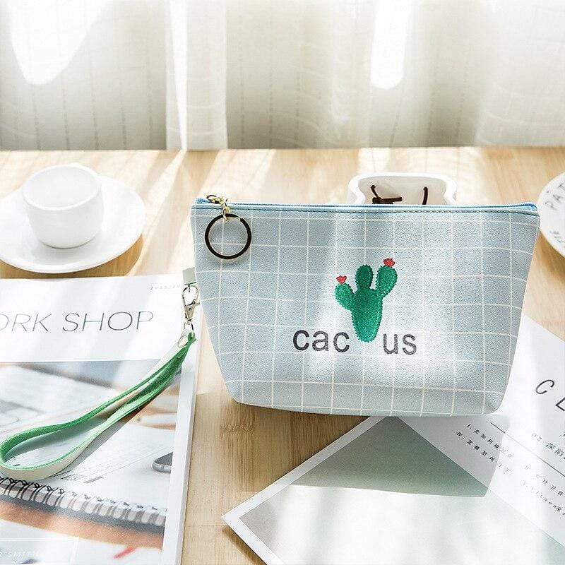 Trousse Maquillage Cactus - Range Maquillage
